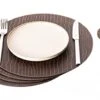 Set Of Small Round Placemats And Coasters, 4 Table Mats And 4 Coasters, Place Mats 12.99 Inches Dining Table Set (Crocodile Style) -Wilton Shop 315Aj8mihCL