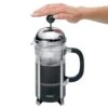 Coffee Stainless Steel French Press With Glass Carafe, 50.7-Ounce, Monet, Black Handle -Wilton Shop 315CARZrmnL
