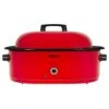 ESCO 18 Quart Roaster Slow Cooker - Red -Wilton Shop 315FGGHUfJL