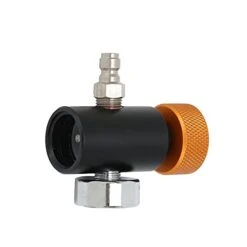 Zunate Refill Adapter Kit, CO2 Tank Cylinder Refill Adapter Connector Kit, Adjustable Soda Valve Soda Maker Filling For Tank Bottle -Wilton Shop 315UVR3gFtS