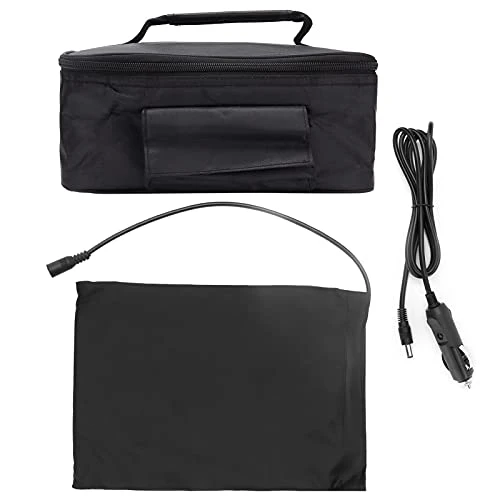 Black 12V Portable Microwave, Fast Heating Picnic Box Ffor Business Trip/Fishing/Family Travel/Camping/Picnic,Mini Oven For Meals Reheat 11.0x7.9x4.7in 9 Black 12V Portable Microwave, Fast Heating Picnic Box Ffor Business Trip/Fishing/Family Travel/Camping/Picnic,Mini Oven For Meals Reheat 11.0x7.9x4.7in - Image 7