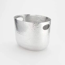 American Metalcraft ATHS10 Hammered Aluminum Beverage Tub, Silver, 10-Quarts -Wilton Shop 315l3ESe4KL