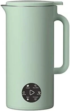 Soymilk Maker - 350mL Juicer Soy Milk Machine With Stainless Steel And Blade, Multi Cooker Mixer For Rice Cereal Boiling , US Plug 110V, Green -Wilton Shop 315q6gW5VpL. AC