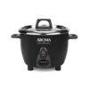 Select Stainless Rice Cooker & Warmer With Uncoated Inner Pot, 3-Cup(uncooked)/6-Cup(cooked)/ 1.2Qt, ARC-753SGB, Black 2 Select Stainless Rice Cooker & Warmer With Uncoated Inner Pot, 3-Cup(uncooked)/6-Cup(cooked)/ 1.2Qt, ARC-753SGB, Black -Wilton Shop 315uBeDtpiL