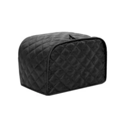 4 Slice Toaster Cover, Polyester Fabric Quilted Four Slice Toaster Appliance Dust-proof Cover For Kitchen Small Appliance Dust Cover And Fingerprint Protection (Black) 14 4 Slice Toaster Cover, Polyester Fabric Quilted Four Slice Toaster Appliance Dust-proof Cover For Kitchen Small Appliance Dust Cover And Fingerprint Protection (Black) -Wilton Shop 315zYrm8kNL