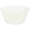 Extra Large White Cupcake Baking Cups 2-3/4"(Bottom) X2"(Deep) Jumbo-sized Greaseproof Paper Muffin Liners, 120 Pcs Per Case -Wilton Shop 31605EUT6hL