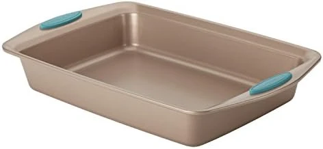 Nonstick Bakeware, Rectangle - 9 Inch X 13 Inch, Gray & Yum -o Nonstick Bakeware 12-Cup Muffin Tin With Grips / Nonstick 12-Cup Cupcake Tin With Grips - 12 Cup, Gray 11 Nonstick Bakeware, Rectangle - 9 Inch X 13 Inch, Gray & Yum -o Nonstick Bakeware 12-Cup Muffin Tin With Grips / Nonstick 12-Cup Cupcake Tin With Grips - 12 Cup, Gray - Image 9