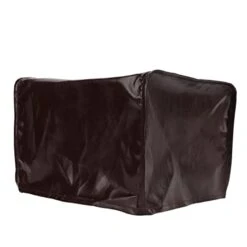 Bread Machine Cover, Long Life Span Toaster Protector Effective PU Leather For Kitchen Appliance(Brown)