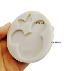 Cute Mouse Head Bow Silicone Mold For DIY Chocolate Candy Pudding Gum Paste Cupcake Cake Topper Decoration Desserts Jelly Shots Handmade Ice Cream Ice Cube Crystal Soap Mould Fondant Mold 7 Cute Mouse Head Bow Silicone Mold For DIY Chocolate Candy Pudding Gum Paste Cupcake Cake Topper Decoration Desserts Jelly Shots Handmade Ice Cream Ice Cube Crystal Soap Mould Fondant Mold -Wilton Shop 316Gc6MbG4L