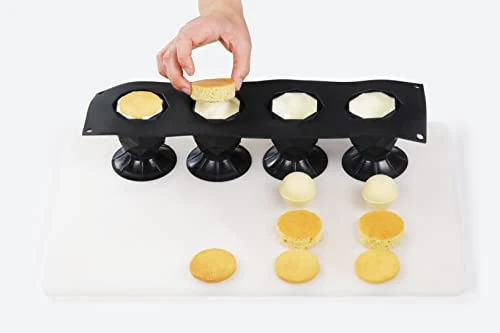 Pineapple Silicone Mold For Baking. Geometric 3D Silicone Mold For Cake Or Mousse, 4pcs. By World Famous Pastry Chef 5 Pineapple Silicone Mold For Baking. Geometric 3D Silicone Mold For Cake Or Mousse, 4pcs. By World Famous Pastry Chef - Image 3