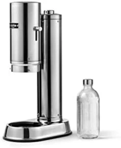 Aarke Carbonator Pro Premium Carbonator/Sparkling & Seltzer Water Maker With Glass Bottle (Matte Black, With CO2 Cylinder) -Wilton Shop 316lHGUQkQL. AC