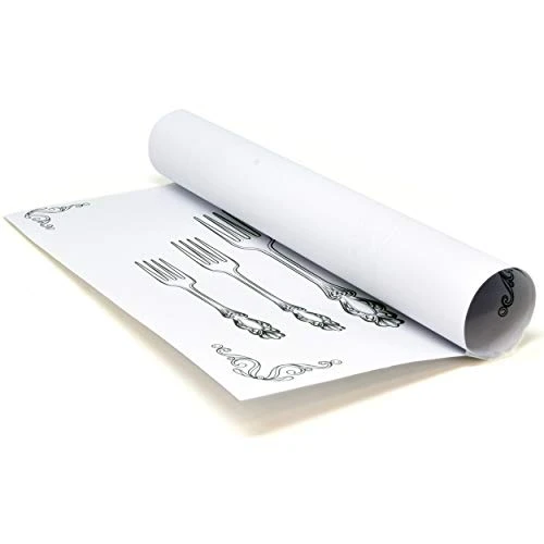 50 Disposable Place Setting Paper Place Mats 11”x 17” Rectangle Vintage Country Farmhouse Cutlery Plate Settings Table Mat Chargers For Kids Dinner Kitchen Restaurant Party Decorations 5 50 Disposable Place Setting Paper Place Mats 11”x 17” Rectangle Vintage Country Farmhouse Cutlery Plate Settings Table Mat Chargers For Kids Dinner Kitchen Restaurant Party Decorations - Image 3