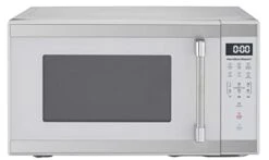 1.1 Cu. Ft. Countertop Microwave Oven, 1000 Watts, White Stainless Steel