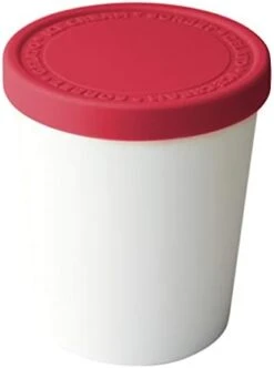 Sweet Treat Ice Cream Tub (Raspberry) - 1 Quart Reusable Plastic & Silicone Container For Homemade Ice Cream & Freezer Food Storage / Dishwasher-Safe & BPA-Free 13 Sweet Treat Ice Cream Tub (Raspberry) - 1 Quart Reusable Plastic & Silicone Container For Homemade Ice Cream & Freezer Food Storage / Dishwasher-Safe & BPA-Free -Wilton Shop 317o2nsV2wL. AC