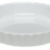 Pillivuyt Porcelain Small 5-1/4-Inch Individual Tart/Creme Brulee Dish