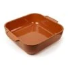 Peugeot - Appolia Square Oven Dish - Ceramic Baker With Handles - Terracotta, 9 X 2.5 Inches, (61111) -Wilton Shop 318NVik6DJL