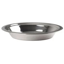 - 5M871 Lindy's Stainless Steel 9 Inch Pie Pan, Silver 9 - 5M871 Lindy's Stainless Steel 9 Inch Pie Pan, Silver -Wilton Shop 318SiyBiPYL