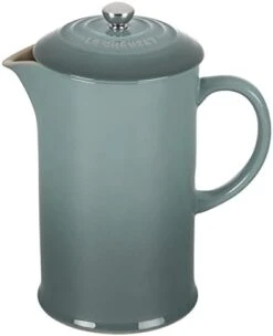Le Creuset Stoneware French Press, 34 Oz., Artichaut -Wilton Shop 318j5Q19U4L. AC
