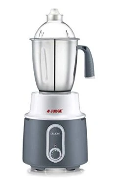 Delight Wet/Dry 3-Jar Mixer Grinder Powerful 750 Watts Motor, Stainless Steel Blades And Jars, Modern Elegant Design, 110v For USA