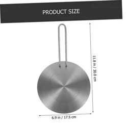 2pcs Induction Cooker Heat Conduction Plate Silver Detachable Thermal Pad 15 2pcs Induction Cooker Heat Conduction Plate Silver Detachable Thermal Pad -Wilton Shop 318pzK8yegL