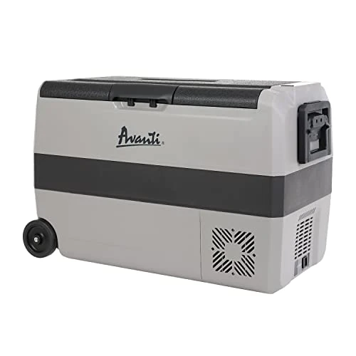 Avanti PDR50L34G Cooler Portable Refrigerator And Freezer With 50 Liter Capacity, Adjustable Zone Separation, Easy-Pull Rolling Design, LED Lights, AC/DC, 50-Liter, Grey 7 Avanti PDR50L34G Cooler Portable Refrigerator And Freezer With 50 Liter Capacity, Adjustable Zone Separation, Easy-Pull Rolling Design, LED Lights, AC/DC, 50-Liter, Grey - Image 5