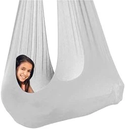 Indoor Therapieschaukel Kinder Schwingen Hängematte Sensorische Schaukeltuch Für Autismus, Asperger, Sensorische Integration (Color : Wine Red, Size : 150x280CM/59x110in) -Wilton Shop 3196MJXJKYS. AC