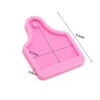 Cow Dog Pet Tag Keychain Silicone Mold With Hole For DIY Desserts Handmade Ice Cream Cupcake Cake Topper Decoration Fondant Mold Crystal Candy Pudding Gum Paste Jelly Shots Chocolate Soap Mould