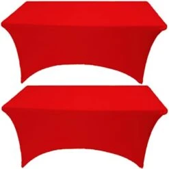 2 Pack 6FT Hunter Green Spandex Tablecloth Stretch Fitted Table Cover For Rectangular Table Event, Wedding, Banquet And Parties 29 2 Pack 6FT Hunter Green Spandex Tablecloth Stretch Fitted Table Cover For Rectangular Table Event, Wedding, Banquet And Parties -Wilton Shop 319W03mRmQL. AC 1