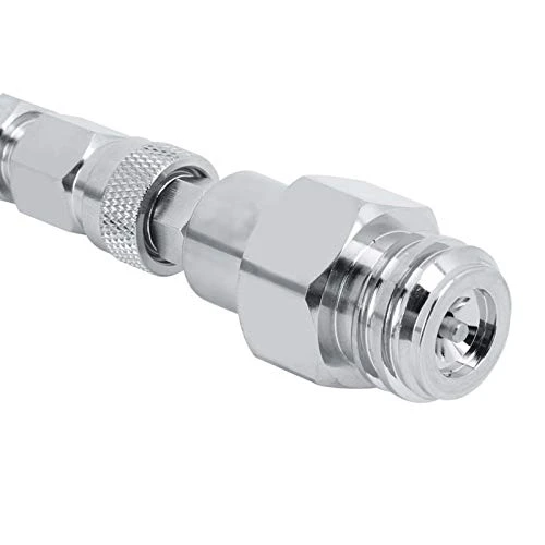 Adapter Hose Kit, CO2 1.5m 60in Soda Water External Hose Adapter Kit Connector Soda Accessories Refill Station Connector Kit External Hose Connection For Filling Soda Tank(Silver TR21-4, G1/2) 4 Adapter Hose Kit, CO2 1.5m 60in Soda Water External Hose Adapter Kit Connector Soda Accessories Refill Station Connector Kit External Hose Connection For Filling Soda Tank(Silver TR21-4, G1/2) - Image 2