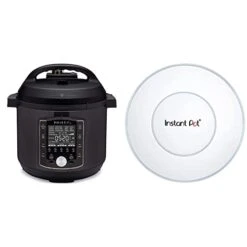 Ro 10-in-1 Pressure Cooker, Slow Cooker, Rice/Grain Cooker, Steamer, Sauté, Sous Vide, Yogurt Maker, Sterilizer, And Warmer, 8 Quart & Silicone Lid, 8 Quart, White