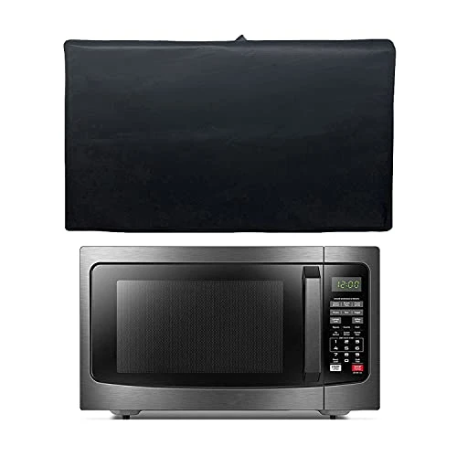 Wanty Heat-Resistant Waterproof Dust-Proof Microwave Oven Grill Cover Protector, Nylon Fabric Dust Case Protections For Toshiba EM131A5C-BSML-EM45PIT(SS) Oven, Black, 23.22x20.47x13.38inch 9 Wanty Heat-Resistant Waterproof Dust-Proof Microwave Oven Grill Cover Protector, Nylon Fabric Dust Case Protections For Toshiba EM131A5C-BSML-EM45PIT(SS) Oven, Black, 23.22x20.47x13.38inch - Image 7