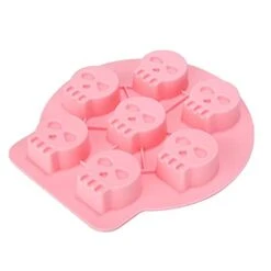 Alloween Mold Witch Bone Ghost Bat Pattern Silicone Chocolate Cake Mould Candy Molds Decorating Tools JKUHA (Color : Ghost) -Wilton Shop 31AXK4Nb8JL