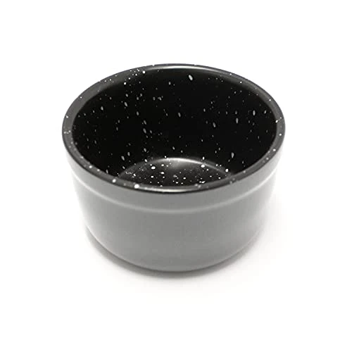BergHOFF HOFF GEM Stone Set Of 4pc Ramekin 3.5"x 3.5" 0.23 Qt. Round Black Even Baking Matt Enamel Finish Oven, Microwave & Dishwasher Safe 6 BergHOFF HOFF GEM Stone Set Of 4pc Ramekin 3.5"x 3.5" 0.23 Qt. Round Black Even Baking Matt Enamel Finish Oven, Microwave & Dishwasher Safe - Image 4