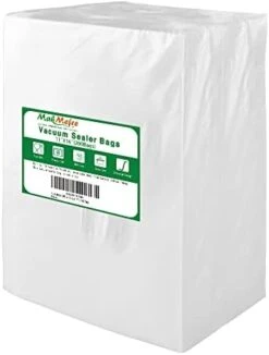 200 Quart Size 8"x12" Vacuum Freezer Sealer Bags For Food, BPA Free, Heavy Duty Commercial Grade, Sous Vide Vaccume Safe,Vaccume Seal Pre-Cut Bag -Wilton Shop 31Akyd1lX7L. AC