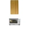 BOV845BSS Smart Oven Pro Convection Toaster Oven With Element IQ, 1800 W, Stainless Steel And Breville BOV800CB Bamboo Cutting Board For Use With The BOV800XL Smart Oven Bundle -Wilton Shop 31Am93zHiGL