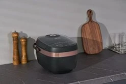 Midea Micom Rice Cooker 10 Cups, 5L, 10-in-1 Multi-Functional Cooker, 20 Cups Cooked Rice, Brown Rice, Soup, Oatmeal, Slow Cook, MB-FB50E205W -Wilton Shop 31AvbHhmLyL