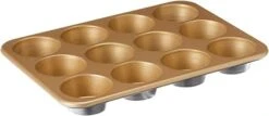 Nordic Ware Turals Aluminum NonStick Muffin Pan, Twelve 2.75 Inch Cups -Wilton Shop 31B3Ak79ruL. AC