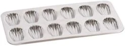 12 Count Heavy Tinned Steel Madeleine Sheet Pan, Made In France -Wilton Shop 31B9NFEqmfL. AC