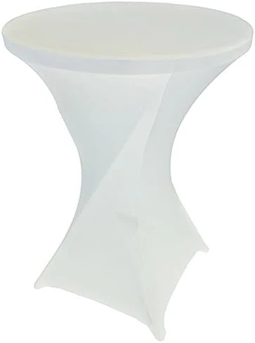 Turquoise 32 Inch Round X 43 Inch Tall Spandex Cocktail Tablecloth Folding Cover Stretch 13 Turquoise 32 Inch Round X 43 Inch Tall Spandex Cocktail Tablecloth Folding Cover Stretch - Image 11