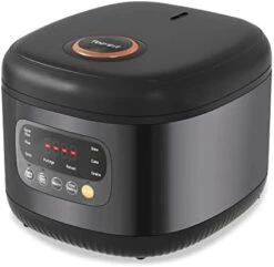 Wit Mini Rice Cooker, 2 Cups Uncooked Rice Cooker Small With Glass Cover, 1.2L Portable Non-Stick Small Rice Cooker, Smart Control Rice Maker With 24H Delay Start & Keep Warm, Blue -Wilton Shop 31BfKhlHkqL. AC