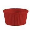 Ramekin Fluted Red 1 Oz. 2-1/4"Dia. X 1-1/8"H Porcelain, Red,Pack Of 16 -Wilton Shop 31BvtPT47GL