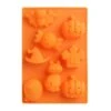 Alloween Pumpkin Cat Witch Hat Shape Baking Silicone Moulds Cake Candy Molds JKUHA -Wilton Shop 31C0FE1LduL