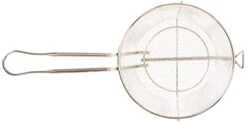 Winco FBRS-8 Round Wire Fry Basket, 8-1/2-Inch, 6-Mesh,Nickel,Medium -Wilton Shop 31CYywArAeL