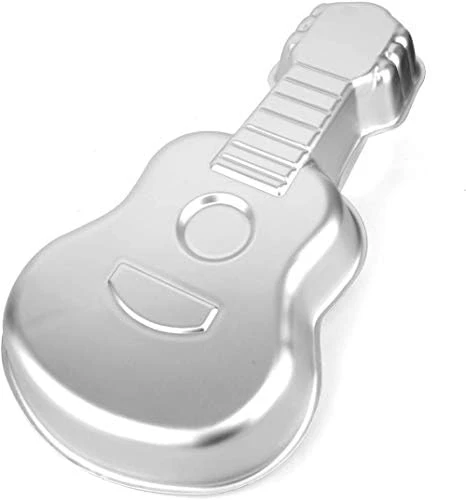 Uminum Cake Mold 3D Guitar Shape Nonstick Baking Pan DIY Birthday Cake Pan-Guitar 6 Uminum Cake Mold 3D Guitar Shape Nonstick Baking Pan DIY Birthday Cake Pan-Guitar - Image 4