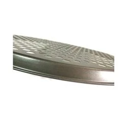 Pizza Pan Steel 12.5 Inches Tray For Oven | Pizza Pan With Holes | Baking Pizza | Kit With Pizza Screen And Orange Glove -Wilton Shop 31D41hgGZmL