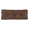 The Gripper Omega Non-Slip Tufted Bench Cushion For Indoor Furniture, Entryway Storage, Bay Window, Corner Nook Or Piano Seat, 43 Inches, 05 Chestnut -Wilton Shop 31DG3UYbWGL