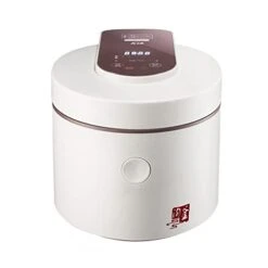 AnYuan Rice Cooker W/Ceramic Inner Pot, 3L Multi-function Cooker, Soup, Congee, And Porridge, Healthy Ceramic Pot, Cook Up To 5Cups Uncooked Rice, CFXB30PC-A10, White, 3L, 5Cup