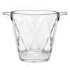 Glass, Ice Bucket, 6" Height, Round With Handles, Made In Europe - By Barski -Wilton Shop 31DZ2QTXw7L