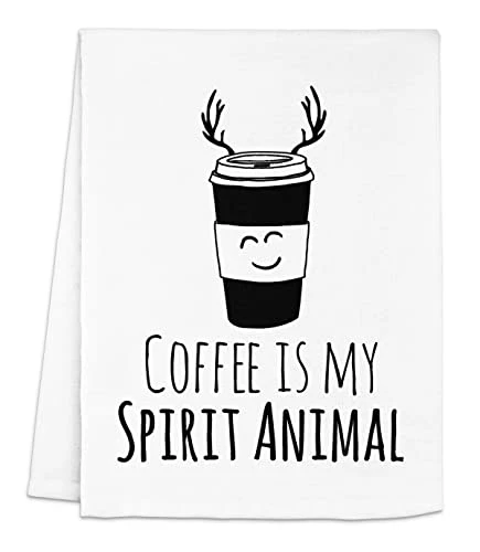 Funny Kitchen Towel, Replacing Coffee With Green Tea (You Lose Joy), Tea Joke, Flour Sack Dish Towel, Sweet Housewarming Gift, White Or Gray (White) 10 Funny Kitchen Towel, Replacing Coffee With Green Tea (You Lose Joy), Tea Joke, Flour Sack Dish Towel, Sweet Housewarming Gift, White Or Gray (White) - Image 8