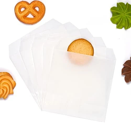 Flat Glassine Waxed Paper Treat Bags 4x6 Semi-Transparent For Bakery Cookies Candies Dessert Chocolate Party Favor, Pack Of 100 By Quotidian (4'' X 6'') 13 Flat Glassine Waxed Paper Treat Bags 4x6 Semi-Transparent For Bakery Cookies Candies Dessert Chocolate Party Favor, Pack Of 100 By Quotidian (4'' X 6'') - Image 11